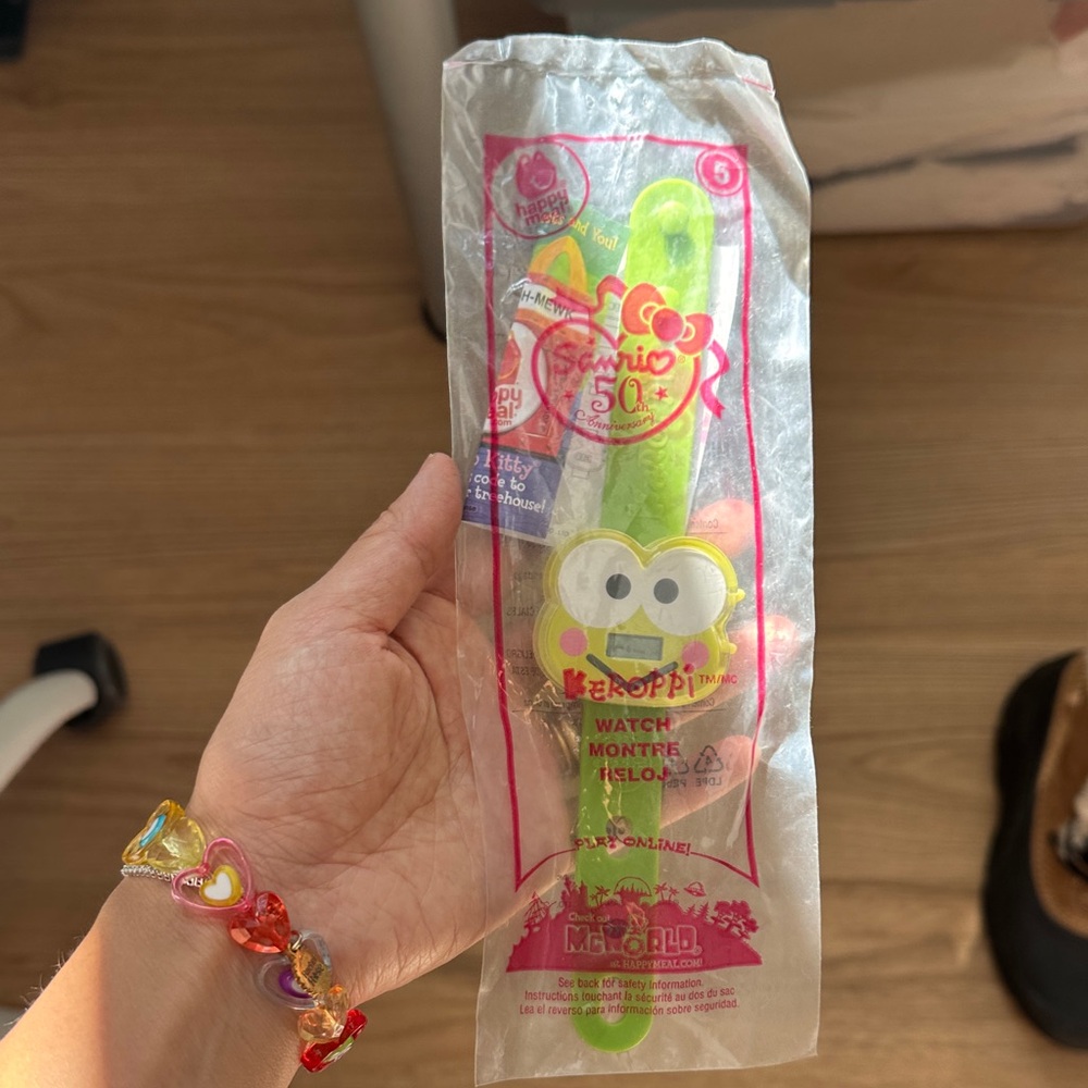 Green Keroppi Kids Watch